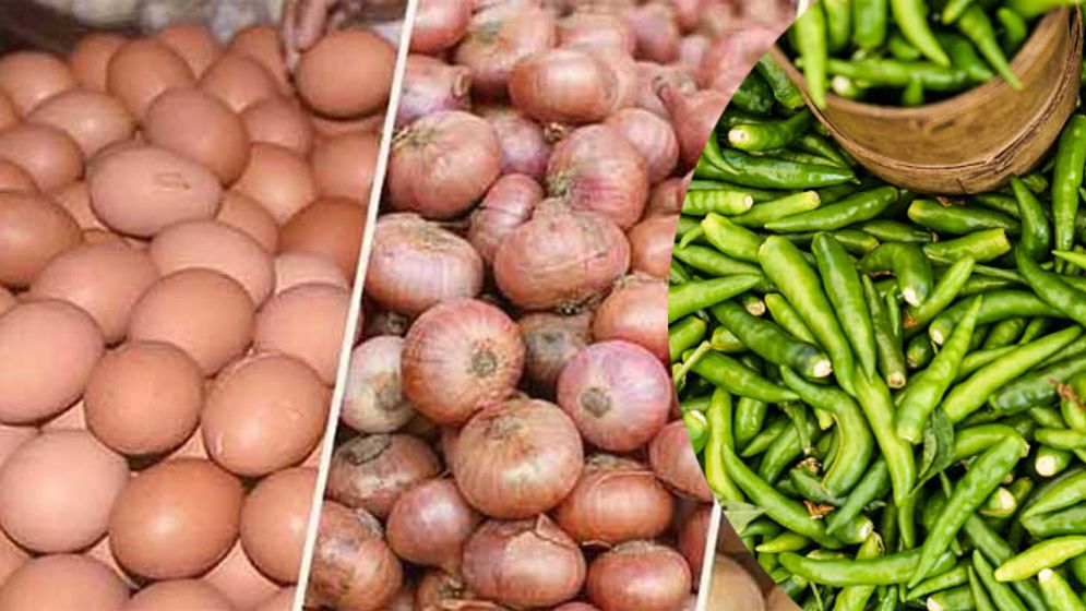 ডিম-পেঁয়াজ-কাঁচামরিচ আমদানির বিষয়ে নতুন সিদ্ধান্ত