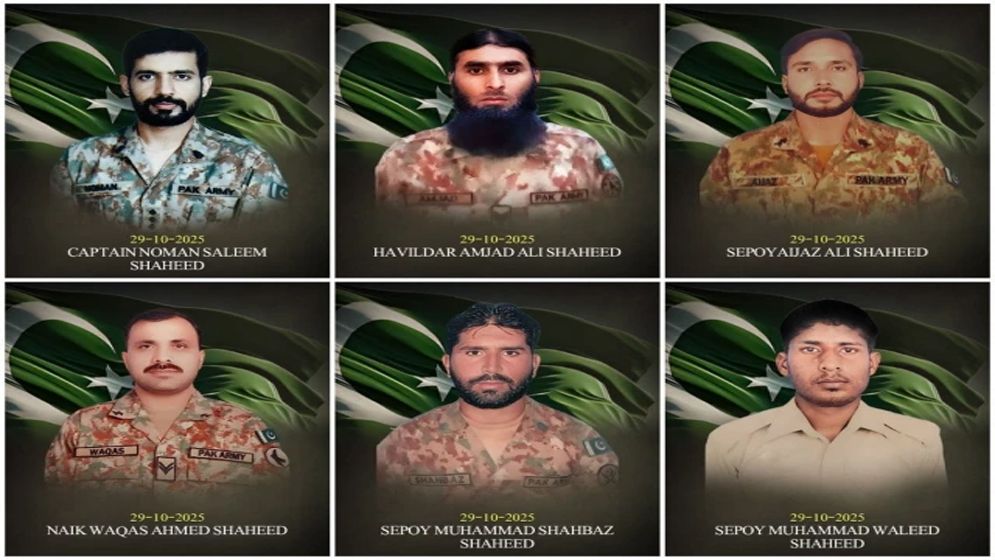 সন্ত্রাসবিরোধী অভিযানে ক্যাপ্টেনসহ ৬ পাকিস্তানি সেনা নিহত